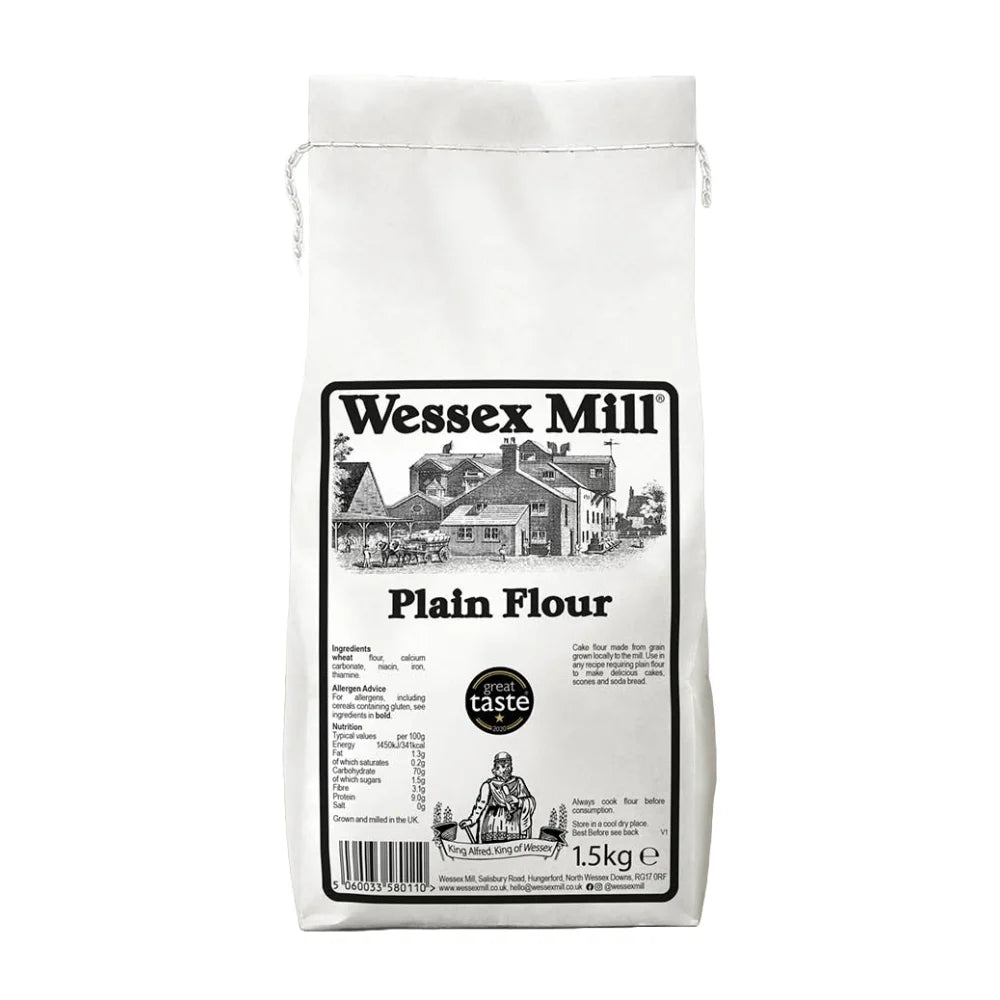 Wessex Mill Plain Flour 5 x 1.5 Kg