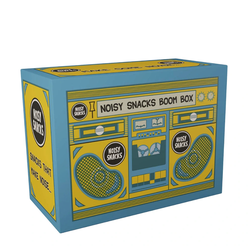 Noisy Snacks Boom Box Gift Box 24 Mixed Packs