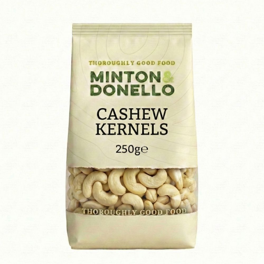 Minton & Donello Cashew Kernels 6 x 250g