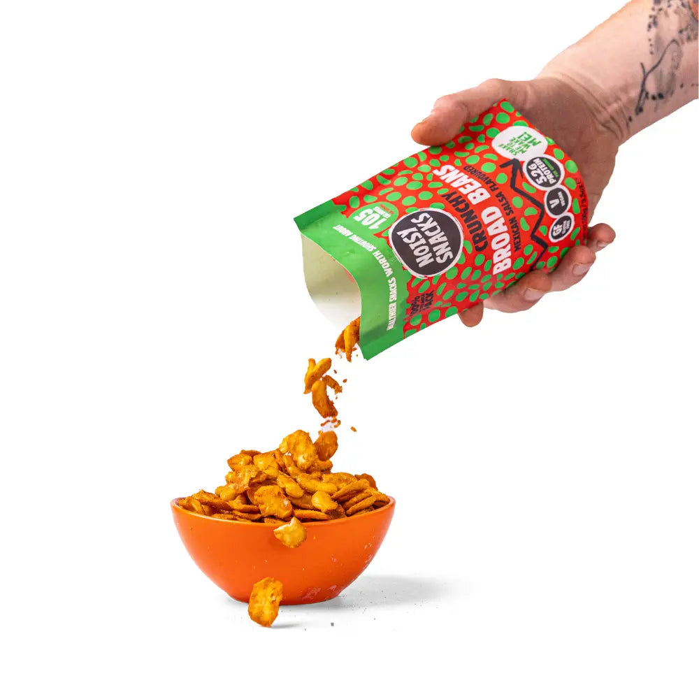 Noisy Snacks Broad Beans Mexican Salsa 7 x 100g