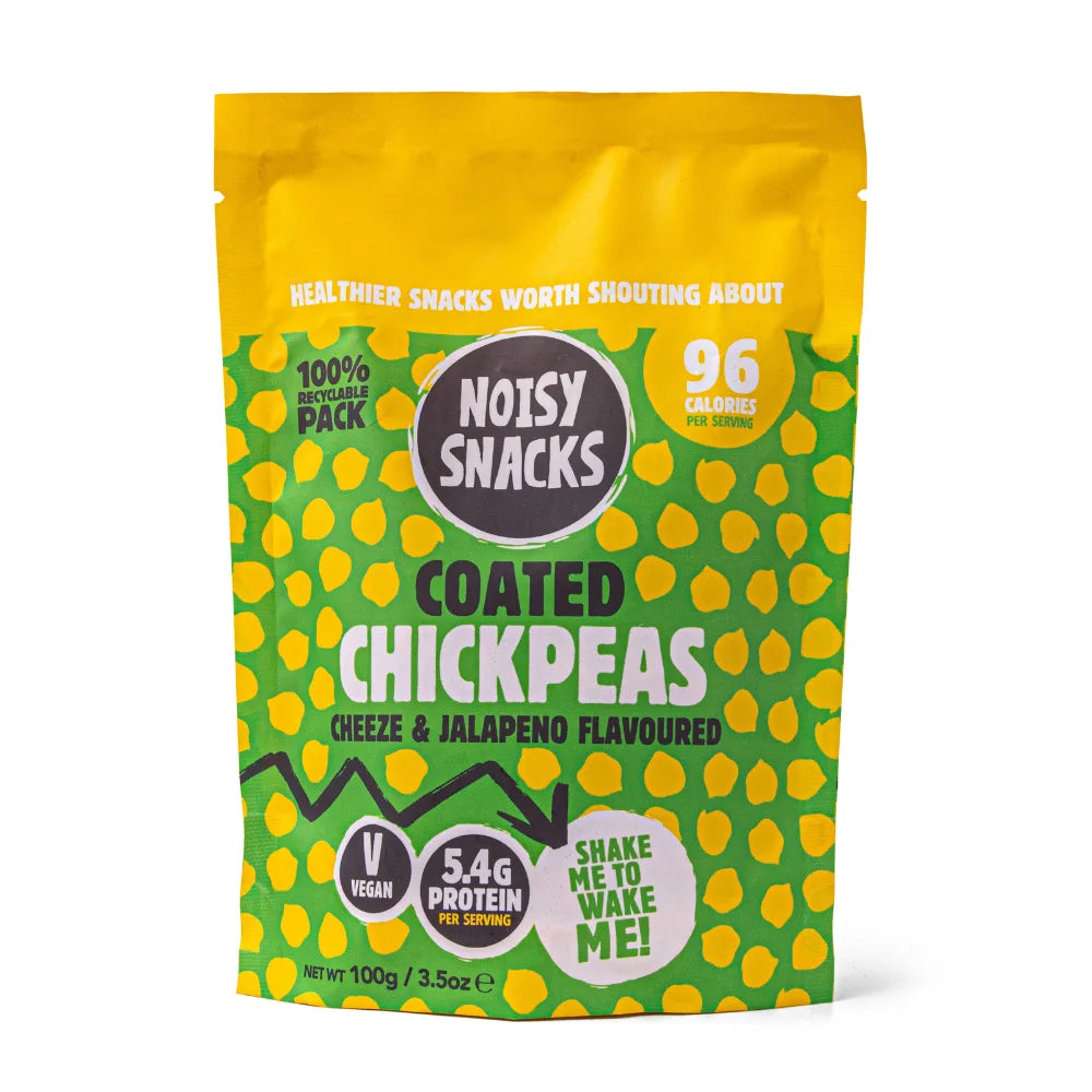 Noisy Snacks Chickpeas Cheeze & Jalapeno 7 x 100g