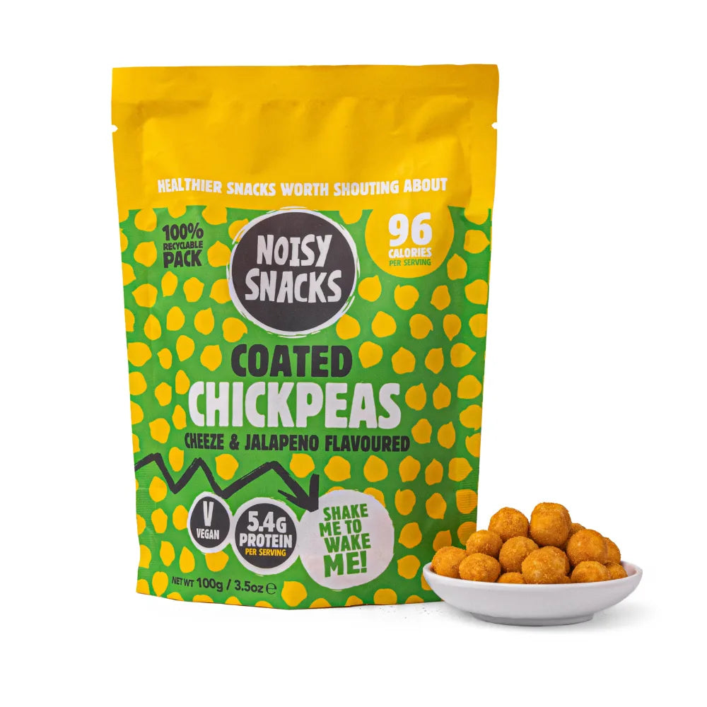 Noisy Snacks Chickpeas Cheeze & Jalapeno 7 x 100g