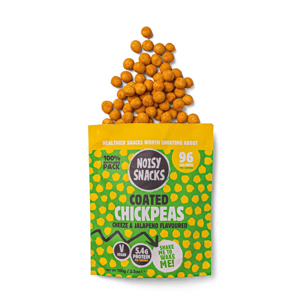 Noisy Snacks Chickpeas Cheeze & Jalapeno 7 x 100g