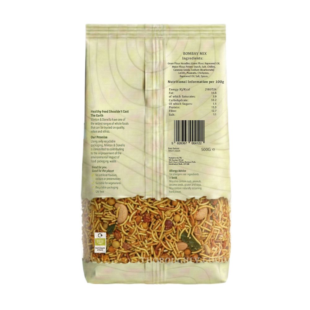 Minton & Donello Bombay Mix 6 x 500g