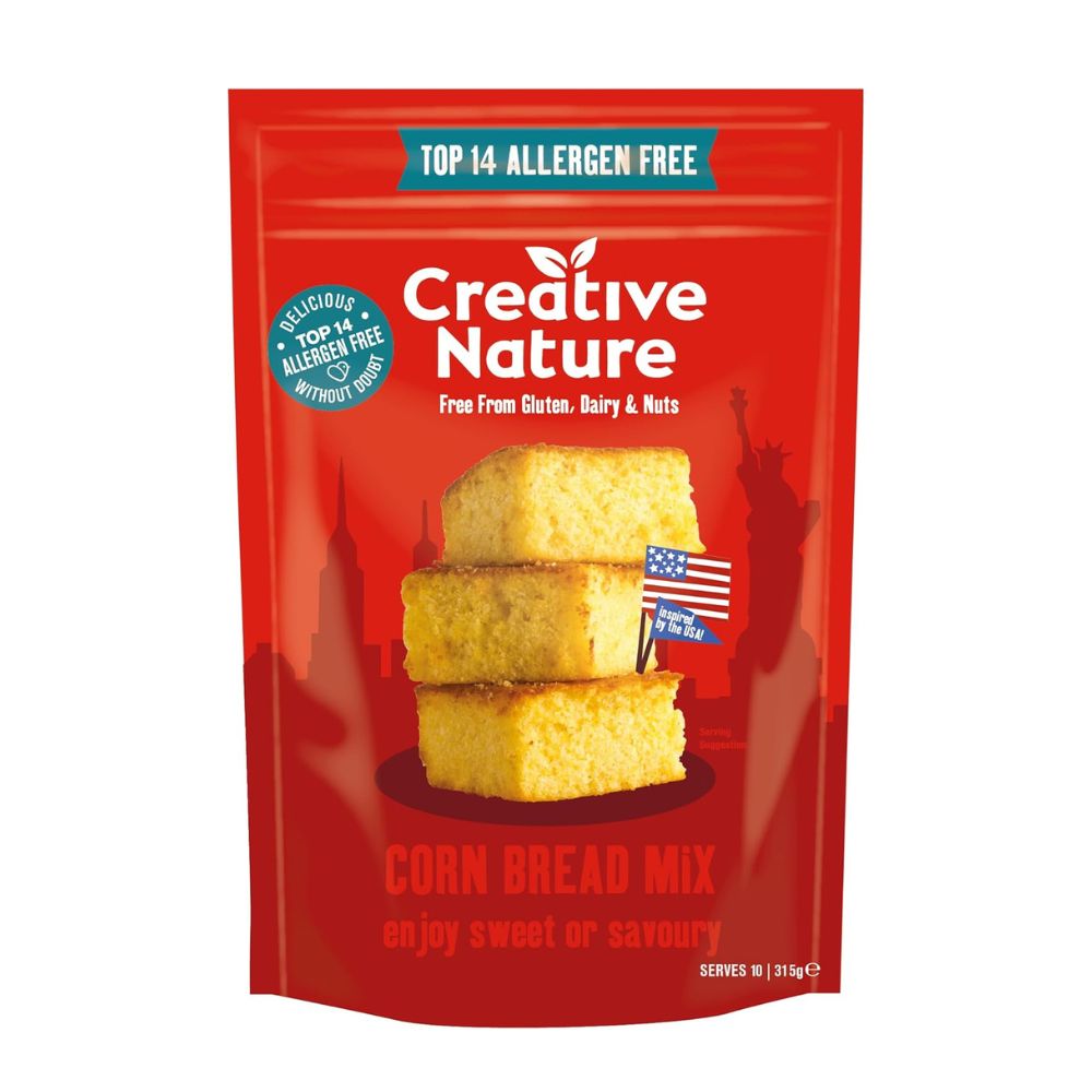 Creative Nature Corn Bread Baking Mix 315g