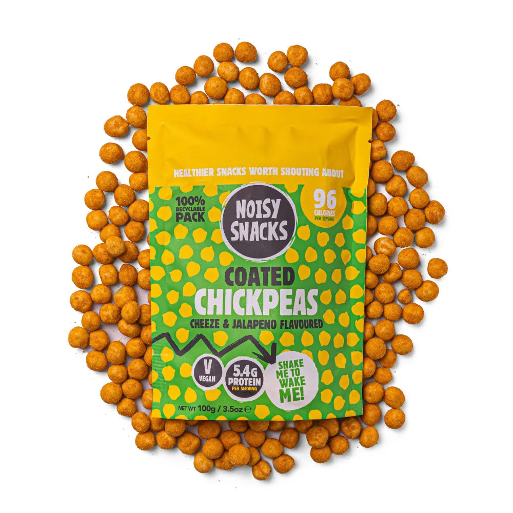 Noisy Snacks Chickpeas Cheeze & Jalapeno 7 x 100g