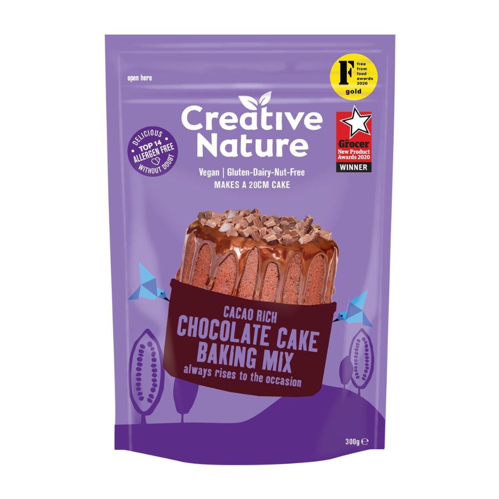 Creative Nature Cacao Chocolate Cake Baking Mix 300g