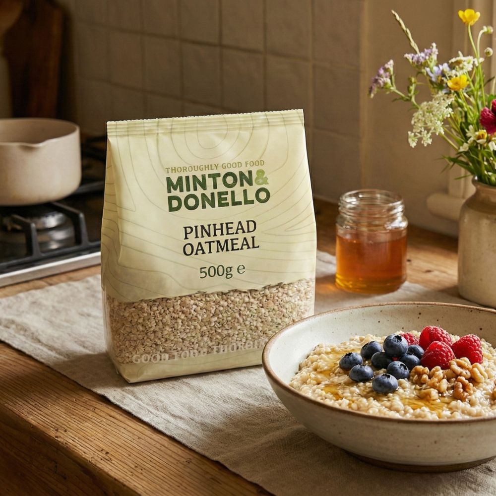 Minton & Donello Pinhead Oatmeal 6 x 500g