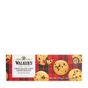 Pack of Walker's Chocolate Chip Shortbread on a white background