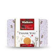 Walkers Shortbread packaging with decorative design on a white background