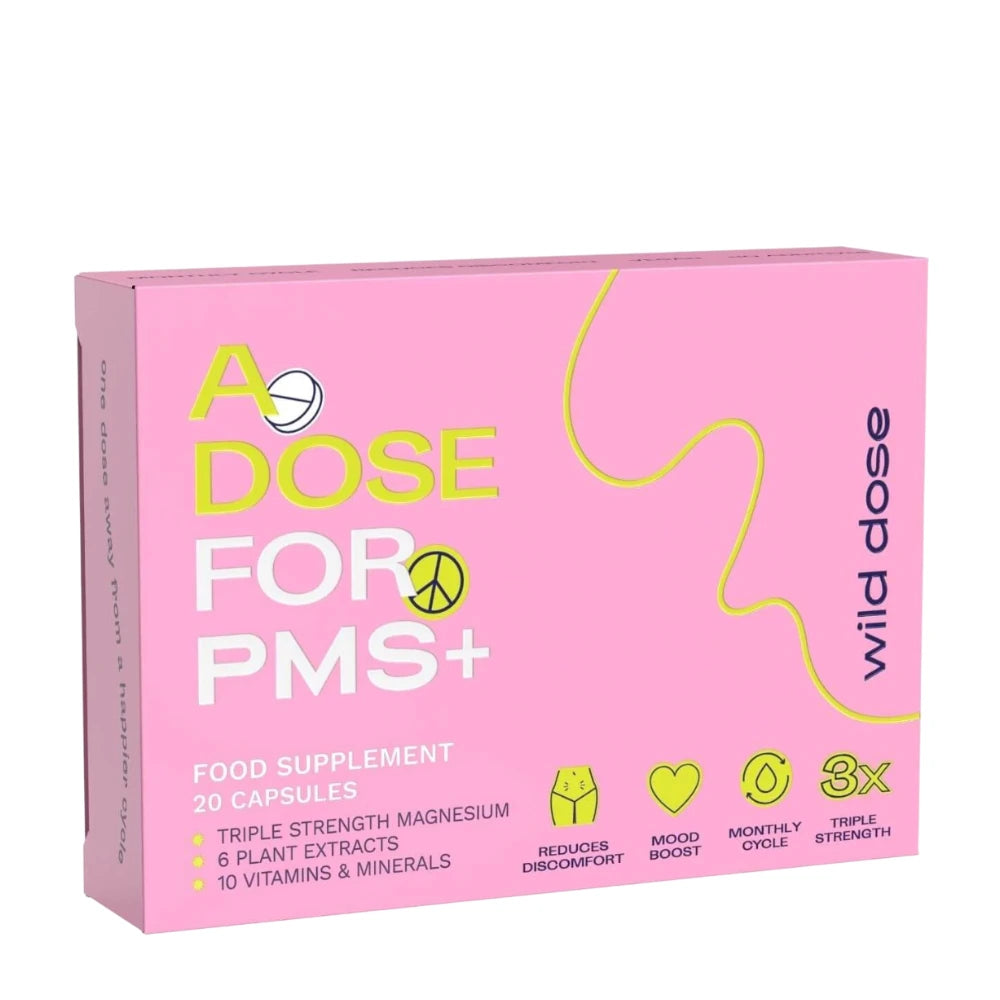 Wild Dose A Dose For PMS+ Pack 20 Capsules