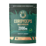 Wiseshrooms Cordyceps 2000mg 90 Capsules