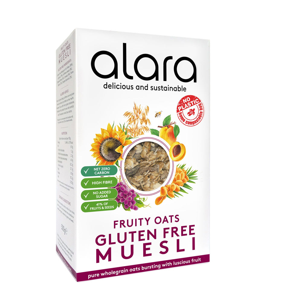 Alara Fruity Oats Gluten Free Muesli 500g