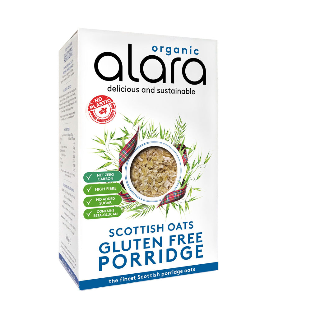 Alara Organic Scottish Oats Gluten Free Porridge 500g