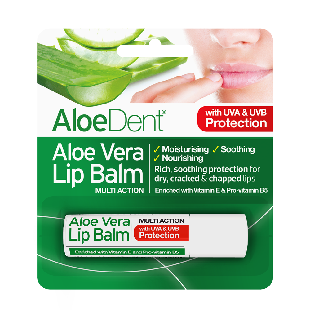 Aloe Dent Aloe Vera Lip Balm 4g