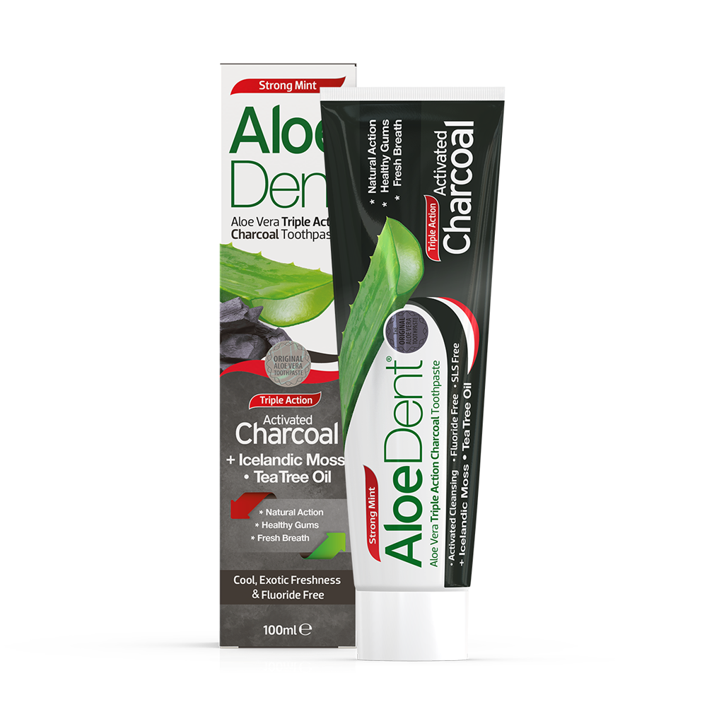 Aloe Dent Charcoal Toothpaste 100ml