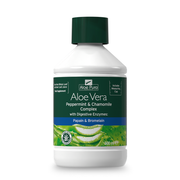 Aloe Pura Aloe Peppermint Chamomile Charcoal Filtered 500ml