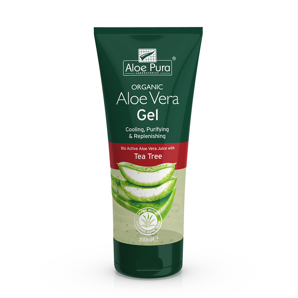 Aloe Pura Aloe Vera Gel & Tea Tree 200ml