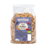 Amisa Organic Crispy Spelt Flakes with Honey 250g