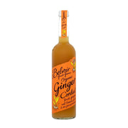 Bottle of Belvoir Organic Ginger Cordial on a white background