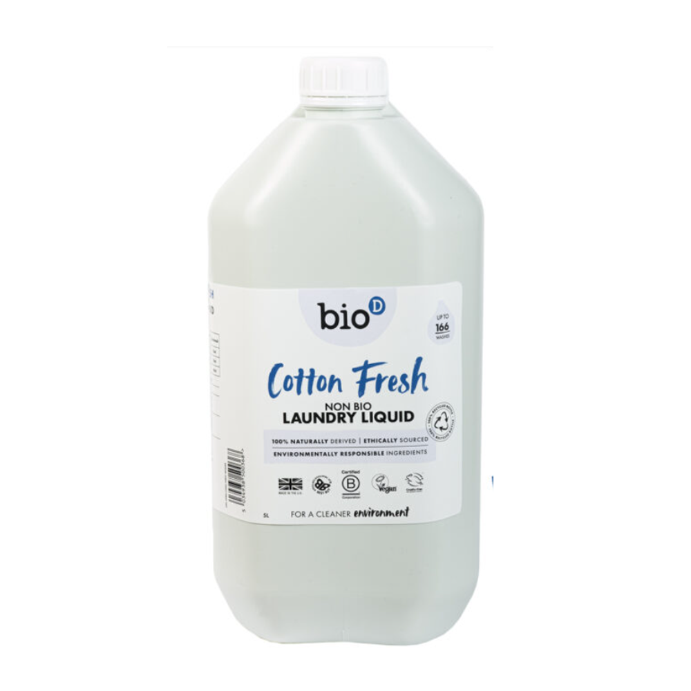 Bio-D Cotton Fresh Laundry Liquid 5 Litre