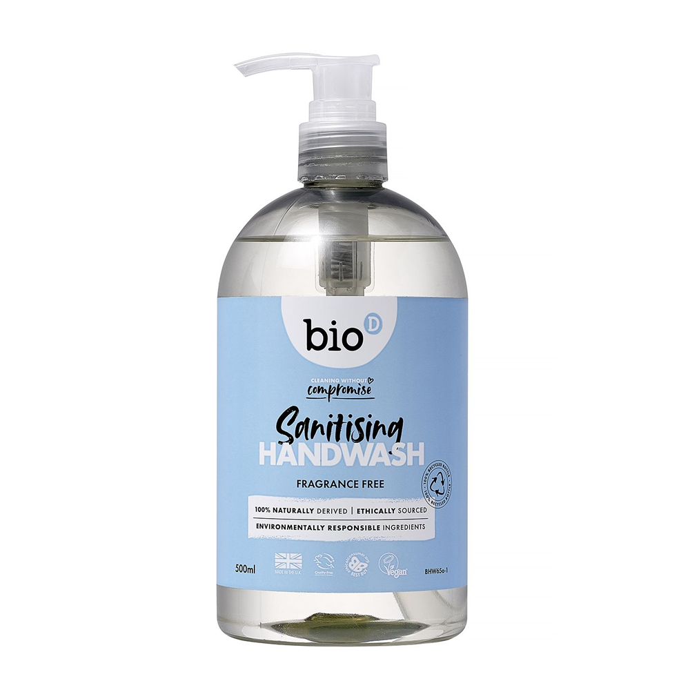 Bio-D Fragrance Free Cleansing Hand Wash 500ml