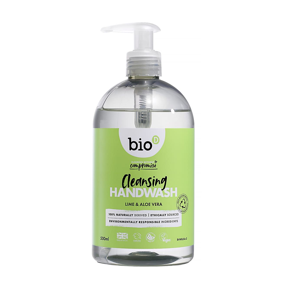 Bio-D Lime and Aloe Vera Cleansing Hand Wash 500ml