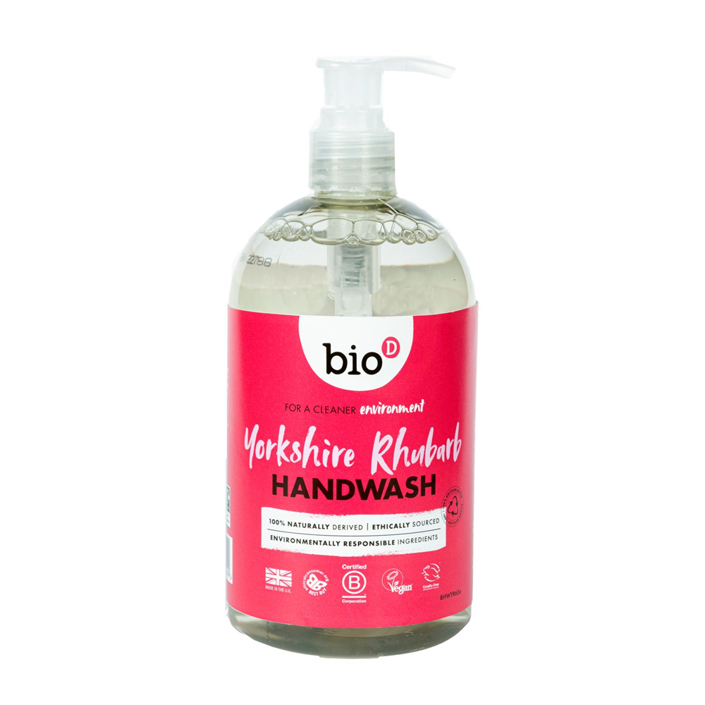Bio-D York Rhubarb Hand Wash 500ml