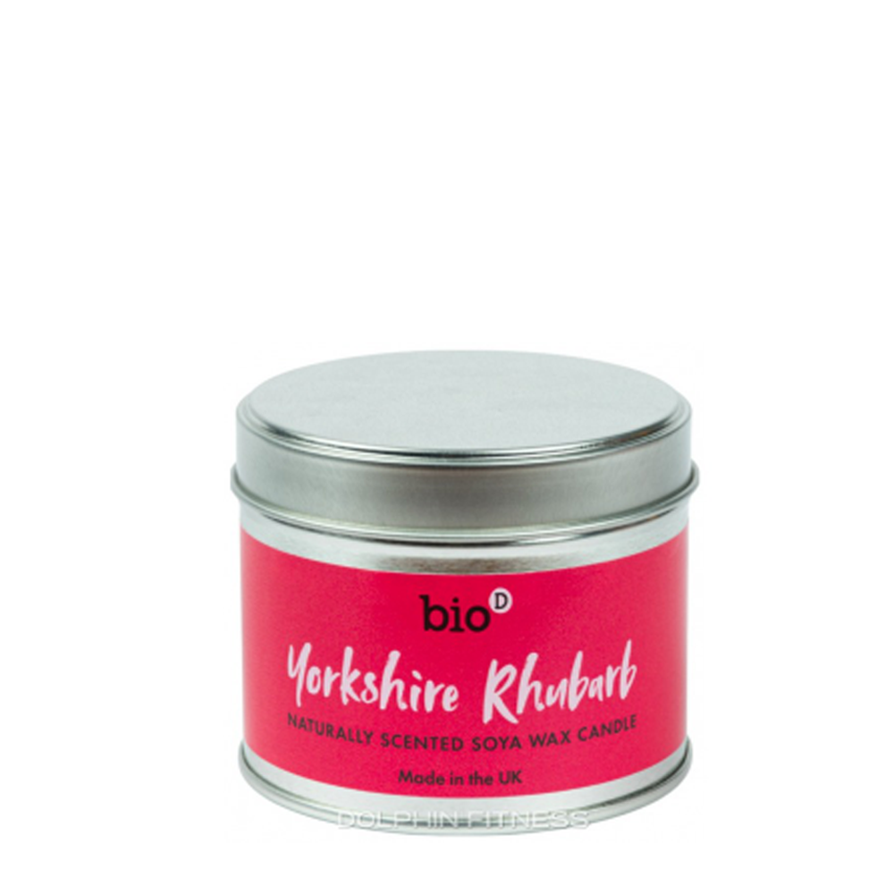Bio-D Yorkshire Rhubarb Soya Candle 160g