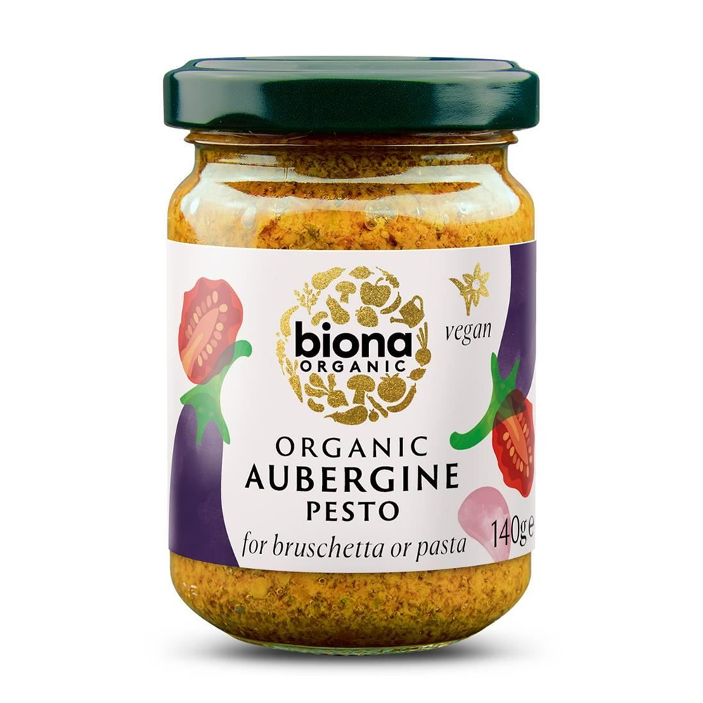 Biona Organic Aubergine Pesto 140g