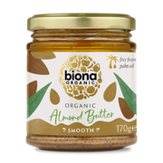 Biona Organic Almond Butter - Smooth 170g