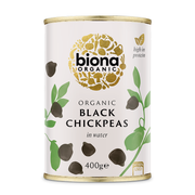 Biona Organic Black Chick Peas 400g