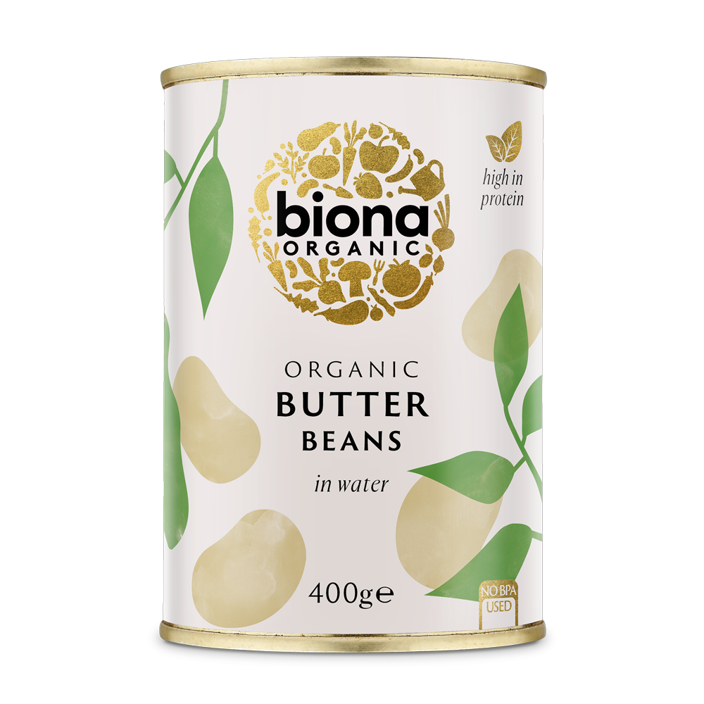 Biona Organic Butter Beans 400g