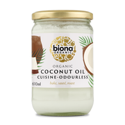 Biona Cuisine Mild & Odourless Organic Coconut Oil 610ml