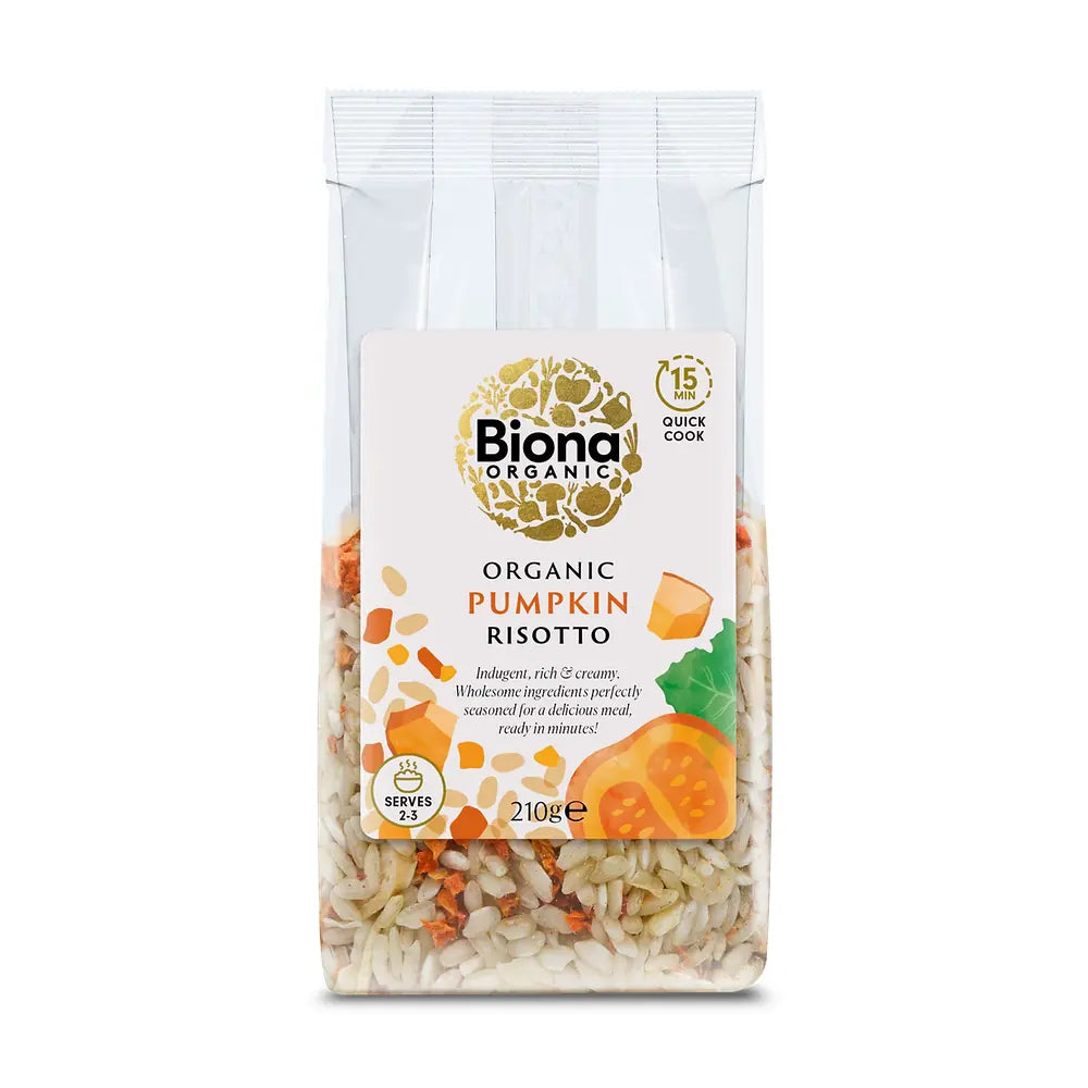 Biona Organic Pumpkin Risotto 210g