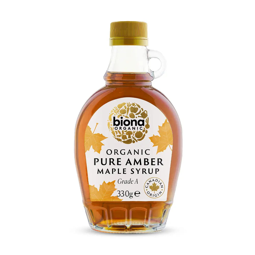 Biona Pure Organic Amber Maple Syrup 330g