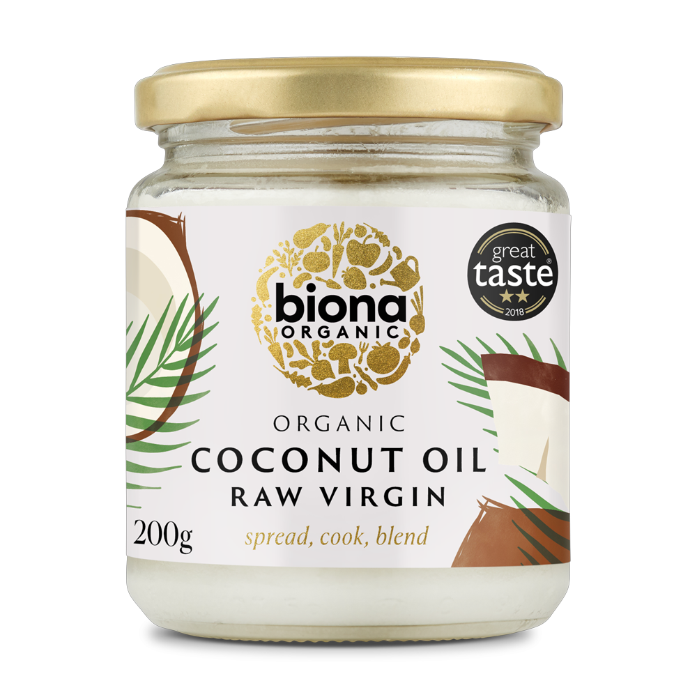 Biona Organic Raw Virgin Coconut Oil 200g