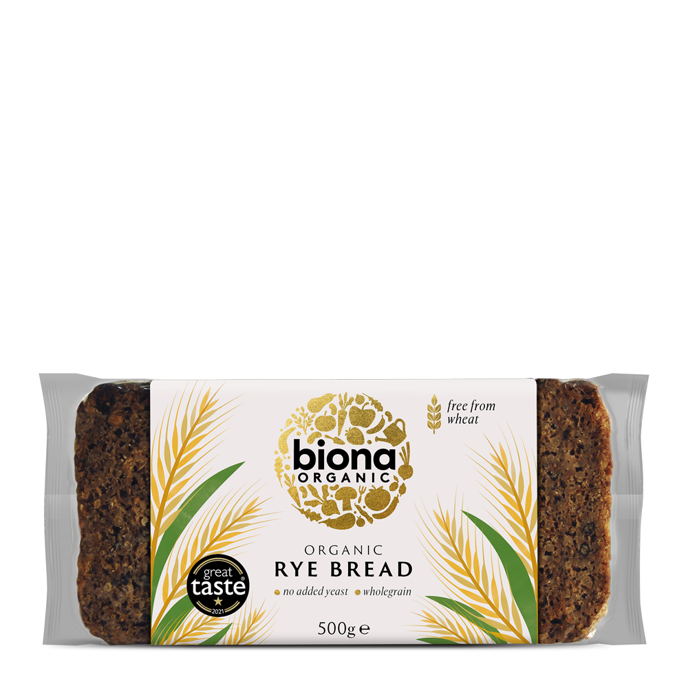 Biona Organic Rye Bread 500g
