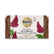 Biona Organic Amaranth & Quinoa Rye Bread 7 x 500g