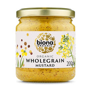 Biona Organic French Wholegrain Mustard 200g