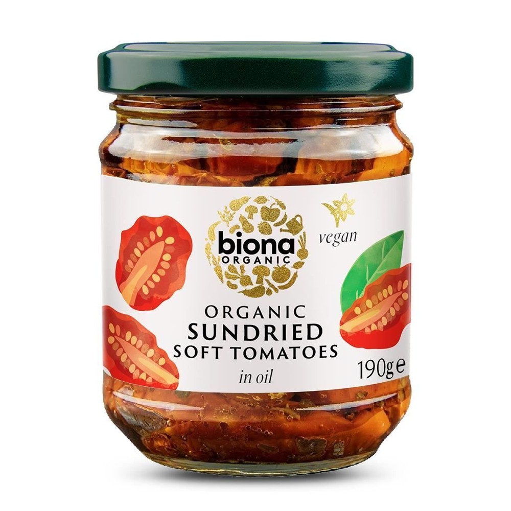 Biona Organic Sundried Soft Tomatoes in Oil 190g