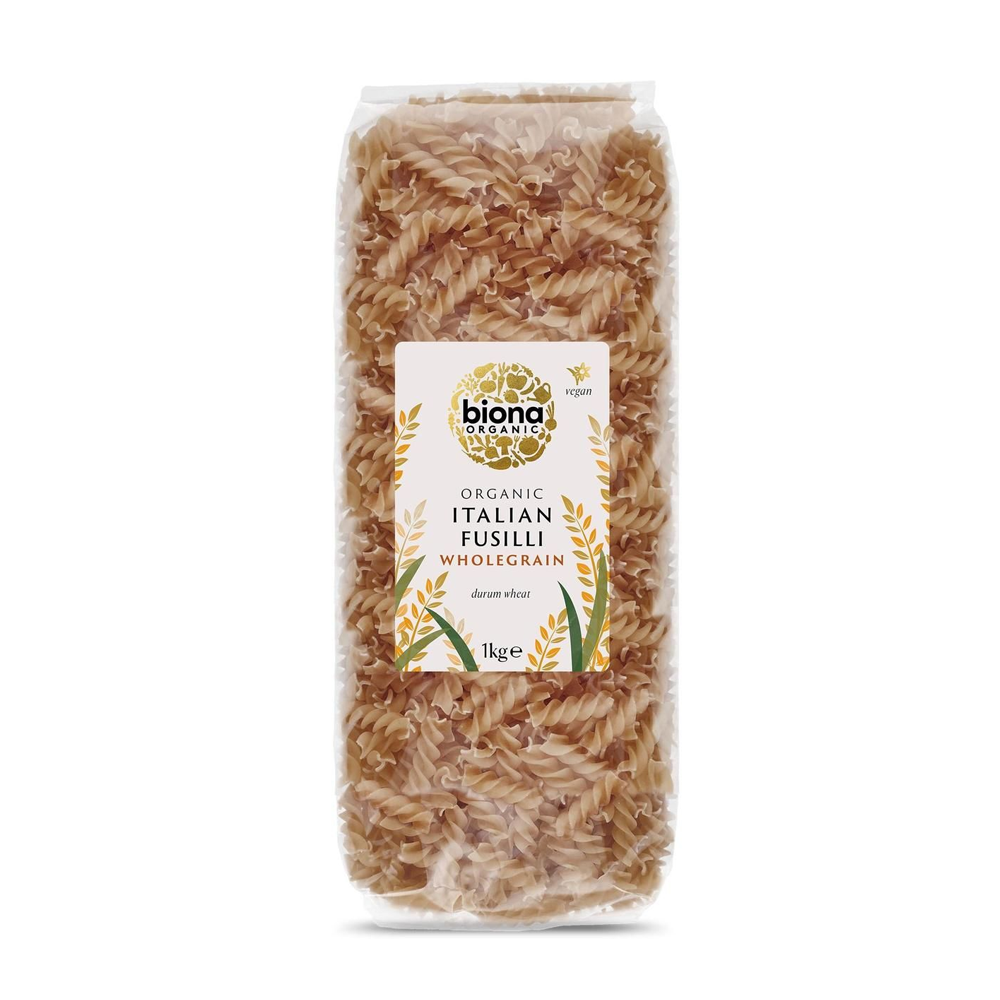 Biona Whole Organic Fusilli 1000g