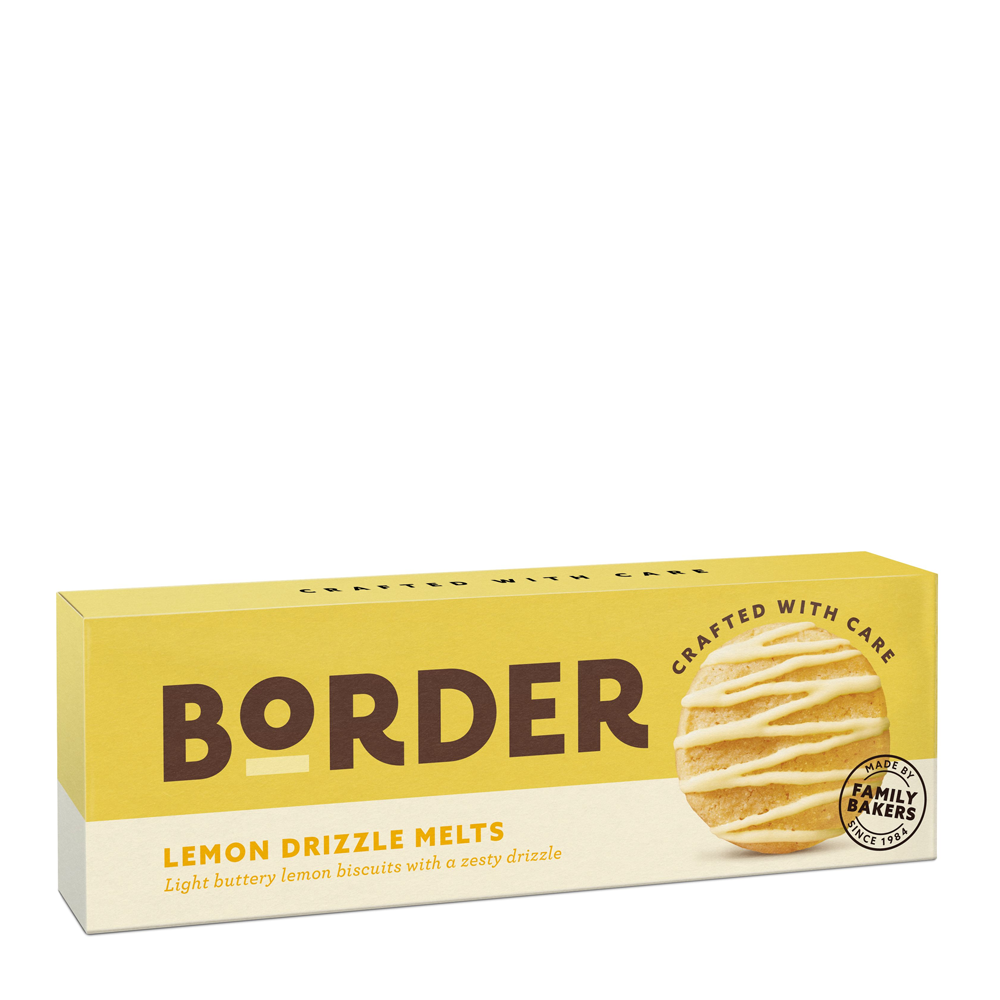 Border Biscuits Lemon Drizzle Melts 135g