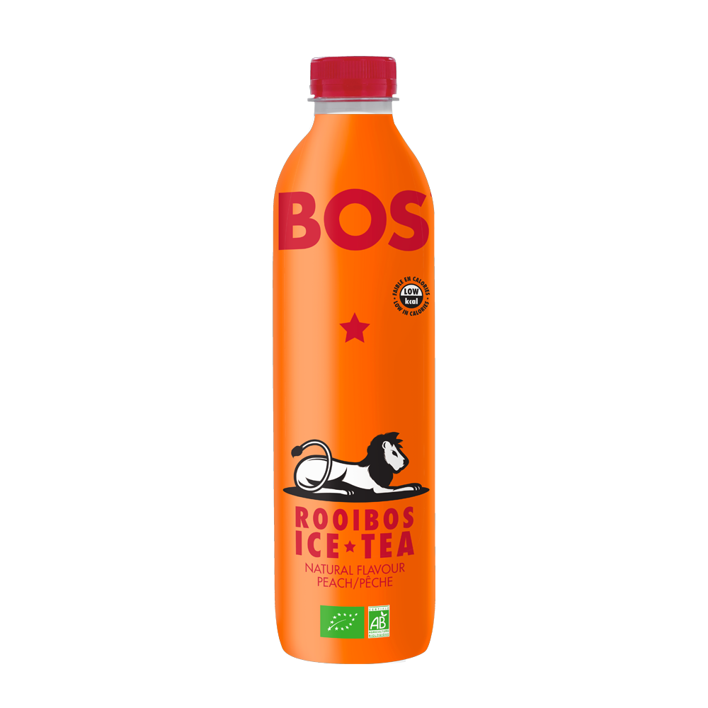 BOS Ice Tea Peach 6 x 1 Litre