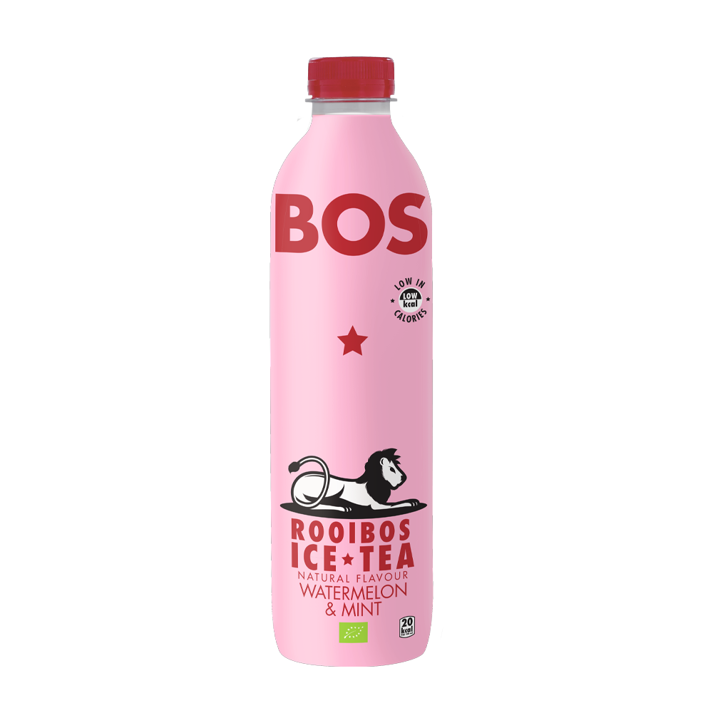 BOS Ice Tea With Watermelon and Mint 6 x 1 Litre