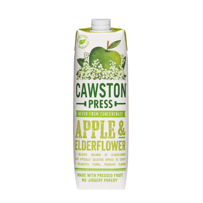 Cawston Press Pressed Apple & Elderflower 1 Litre