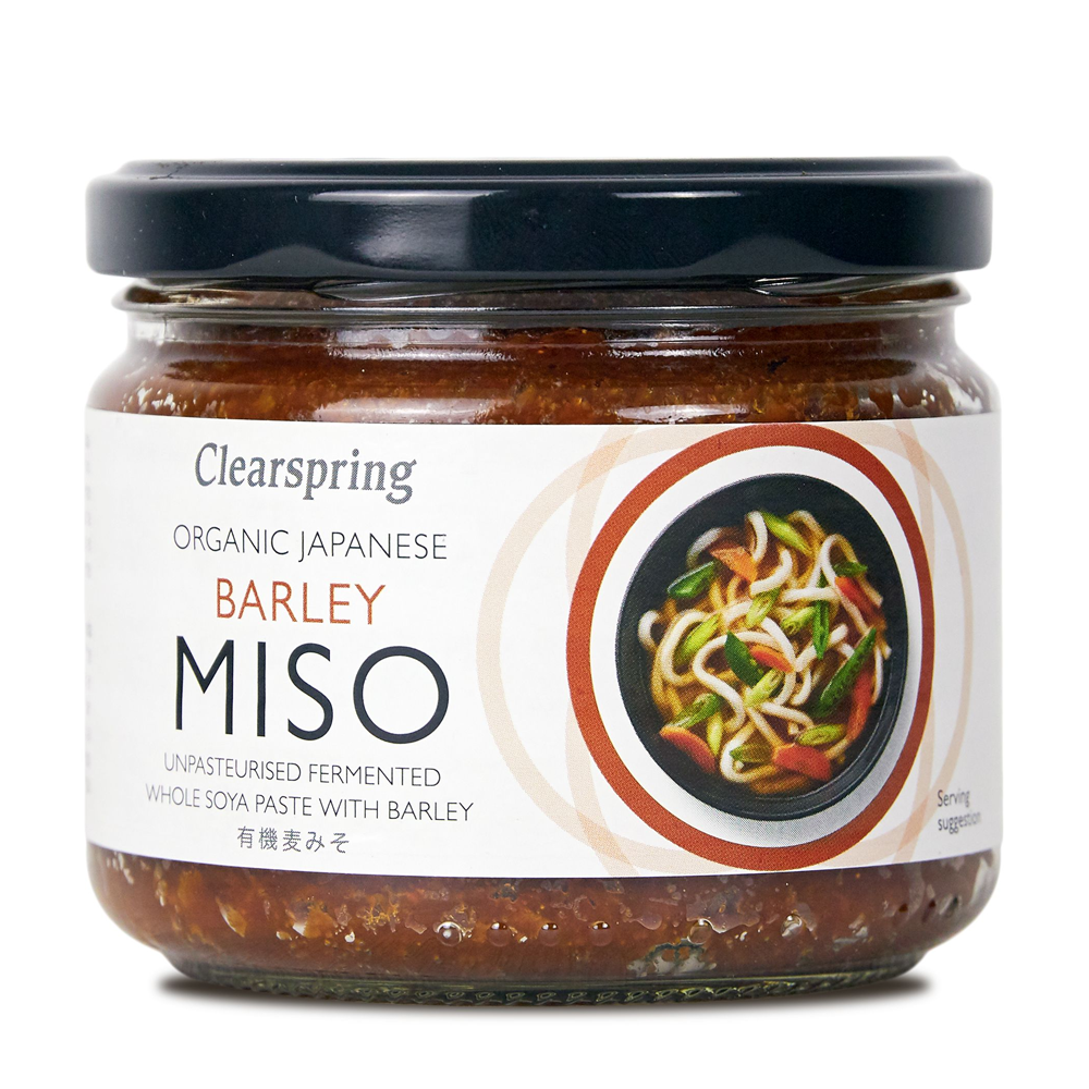Clearspring Organic Unpasteurised  Barley Miso Jar 300g