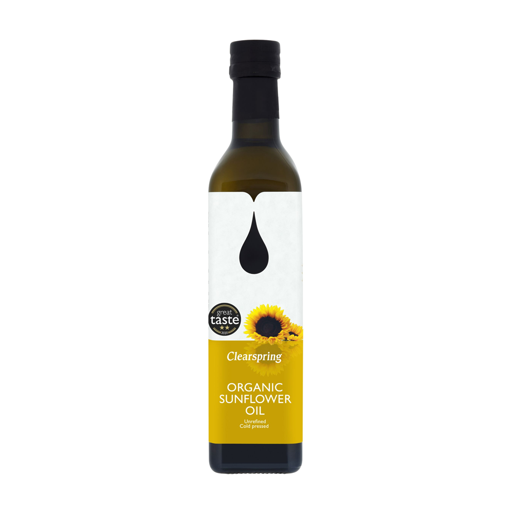Clearspring Organic Sunflower Oil 500ml