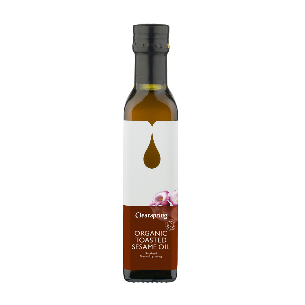 Clearspring Organic Toasted Sesame Oil 250ml