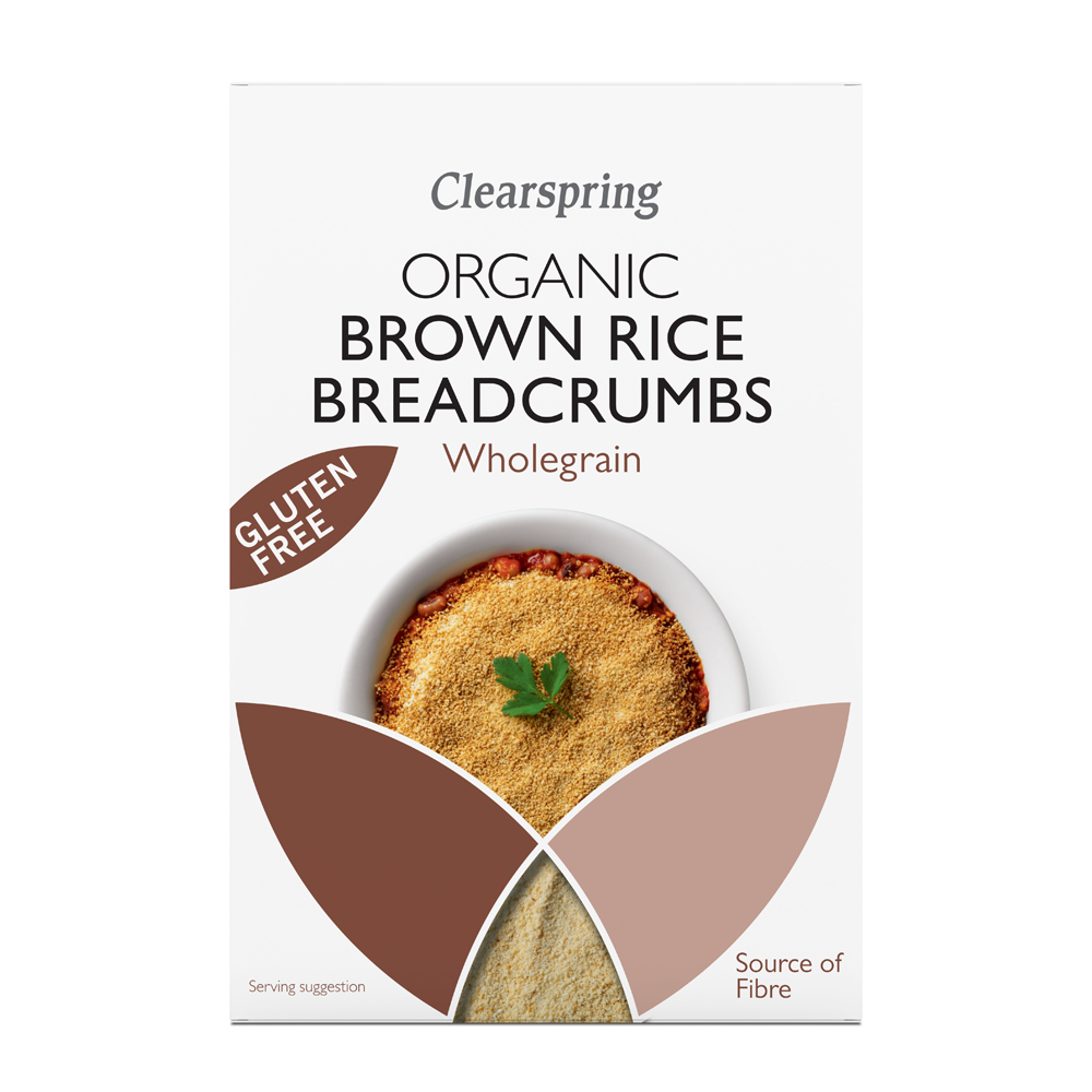 Clearspring Organic Gluten Free Brown Rice Breadcrumbs 250g